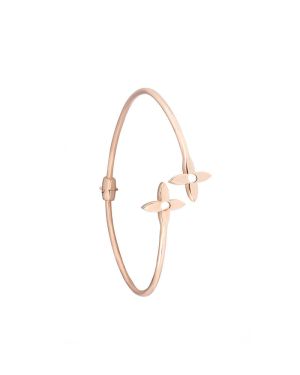 Gold Bracelet With Flowers (Demo)