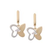 Gold Butterfly Earrings (Demo)
