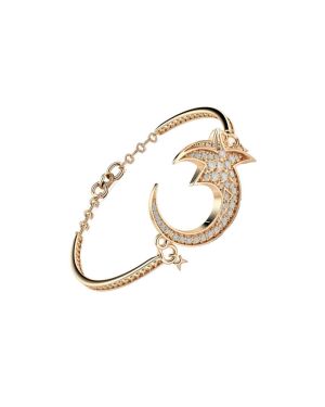Gold Crescent Bracelet (Demo)
